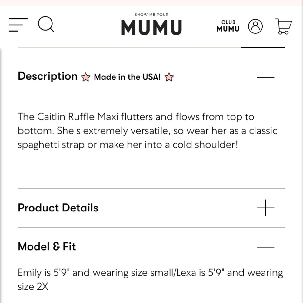 Caitlin Ruffle Maxi - Picture 9 of 13